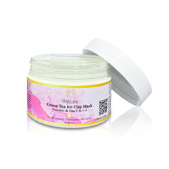 Bright Skin Organic Green Tea Ice Clay Mask