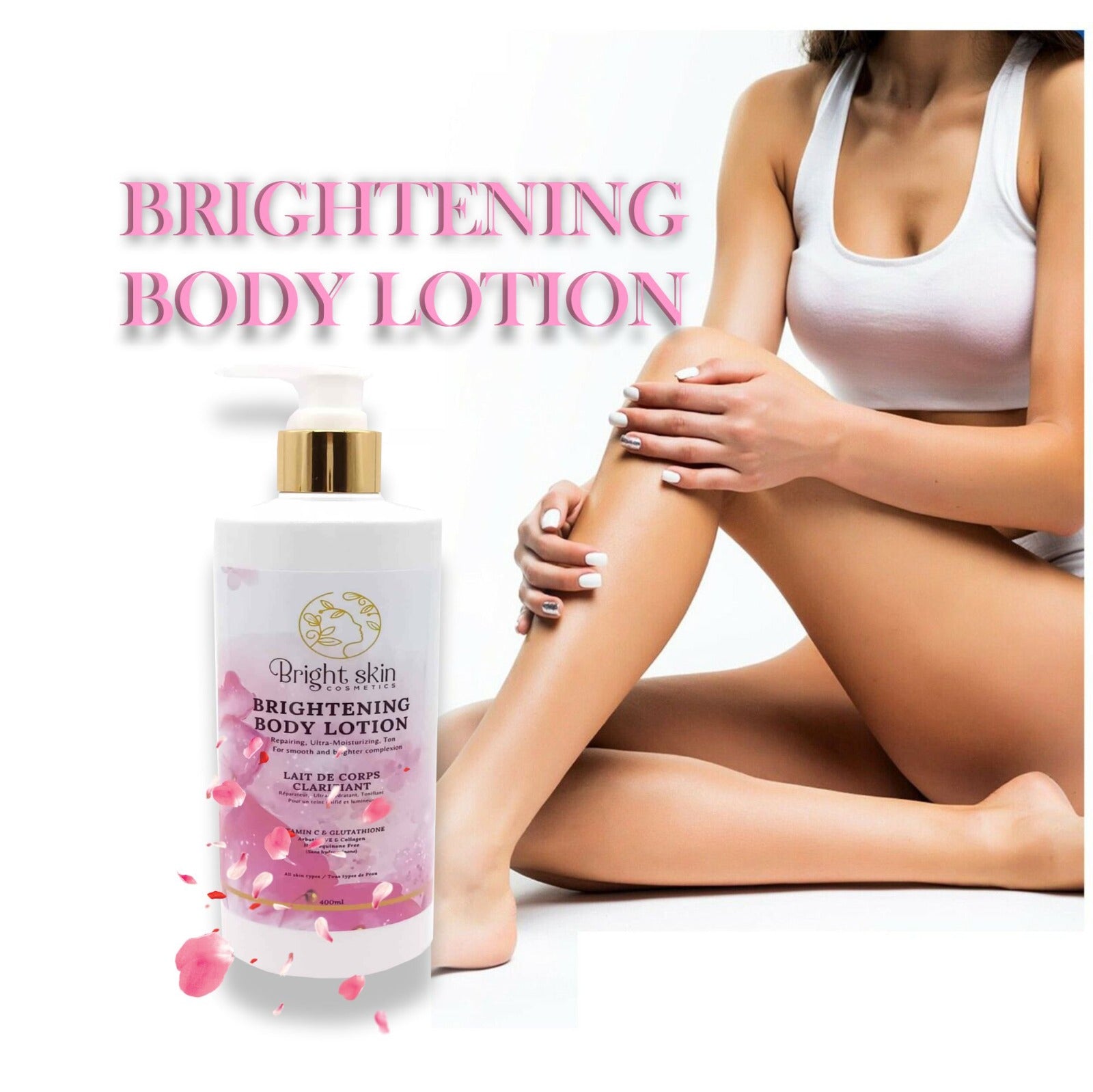 Brightening body lotion
