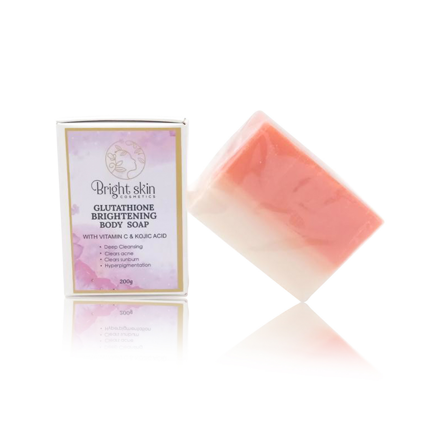Glutathione Brightening Body Soap – Bright Skin Cosmetics