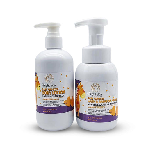 Bright skin Kids Glow combo set