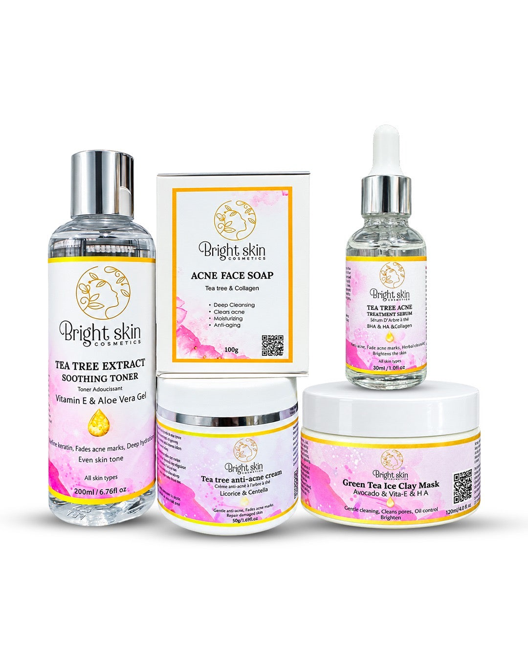 Bright Skin Tea Tree Acne-kit