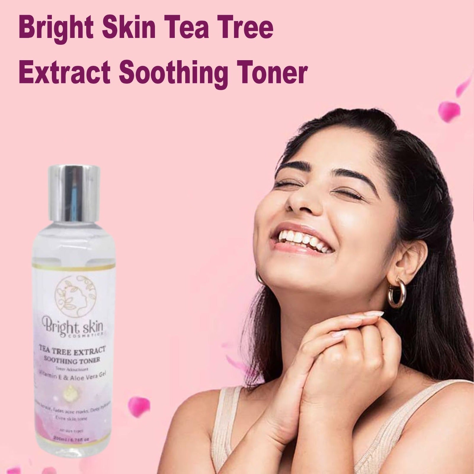 Bright Skin Tea Tree Extract Soothing Toner