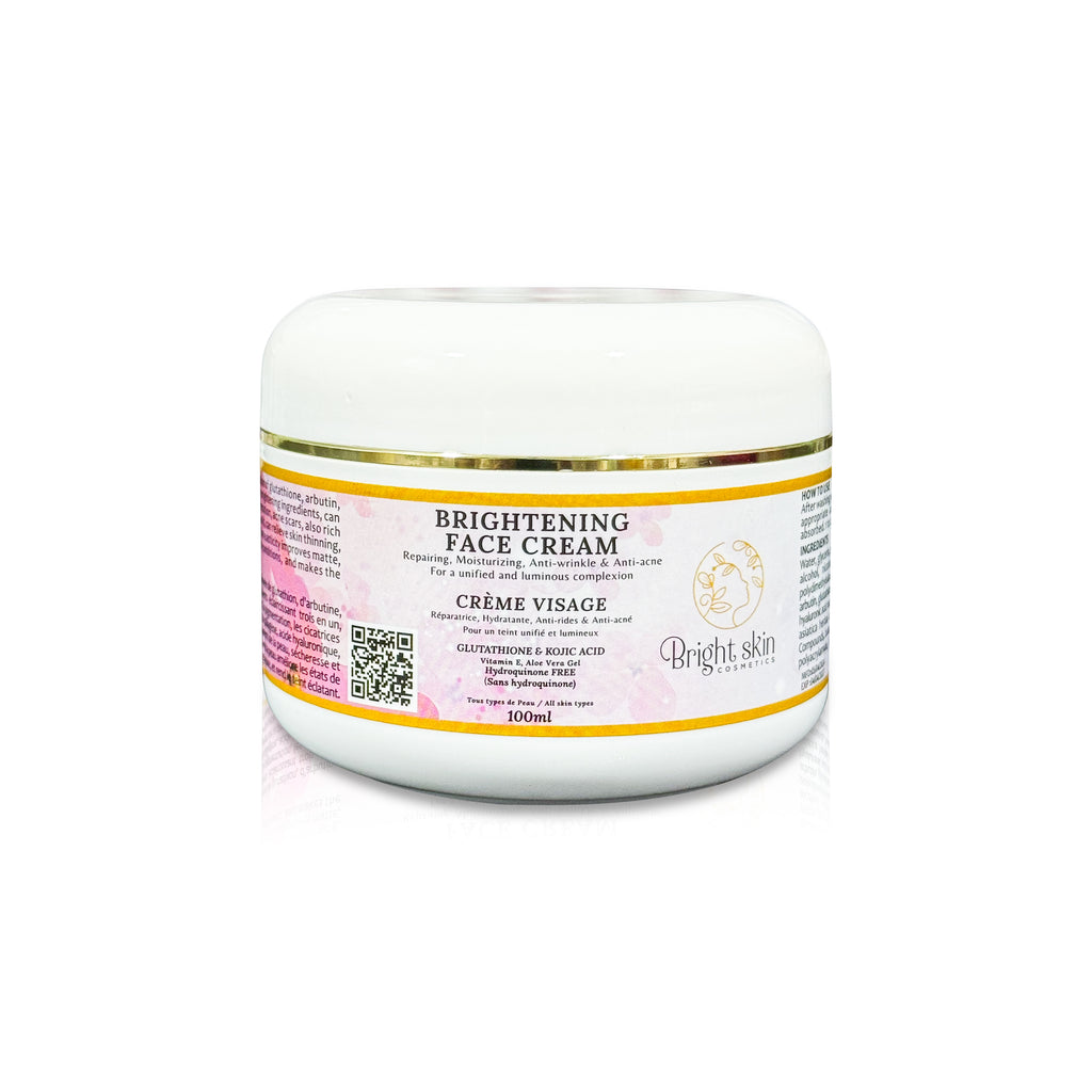 Brightening face cream – Bright Skin Cosmetics