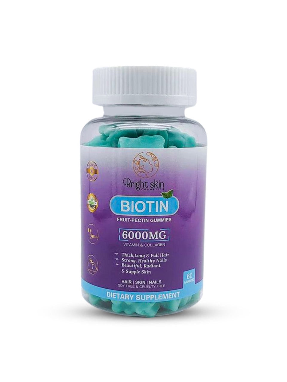 Lysande Biotin-gummies