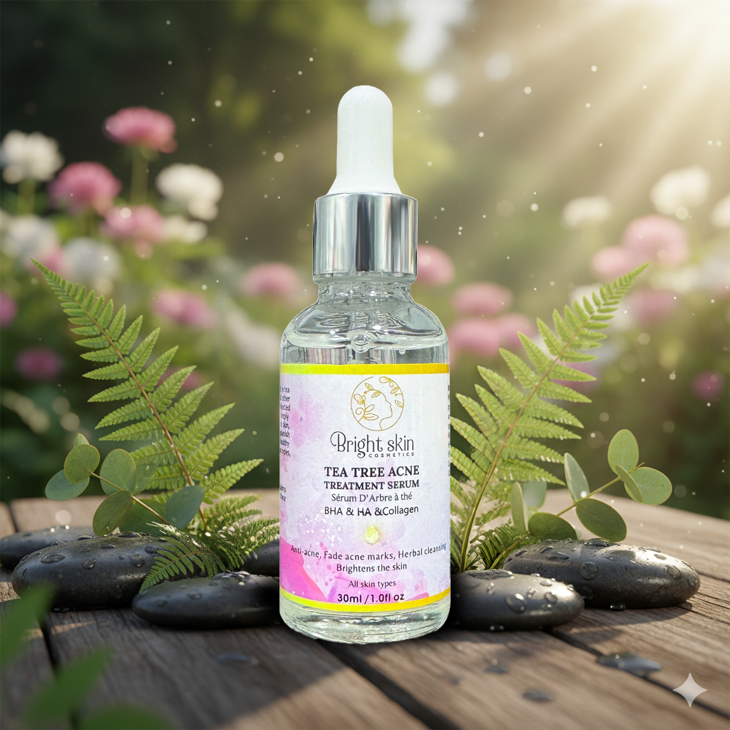 Tea Tree-serum för aknebehandling
